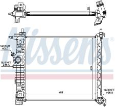  630735 - RADIADOR VAUXHALL MERIVA B(10-)1.4