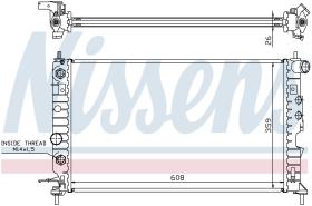 Nissens 630771 - RADIADOR VAUXHALL VECTRA B(95-)1.6
