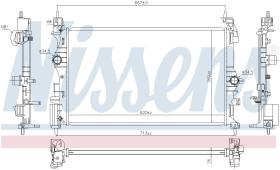  630785 - RADIADOR VAUXHALL CORSA E(14-)1.0 I