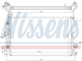  63113A - RADIADOR CADILLAC BLS(04-)1.9 CDTI