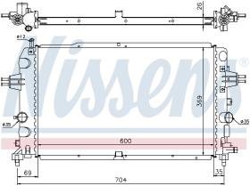  63121 - RADIADOR VAUXHALL ZAFIRA B(05-)1.6