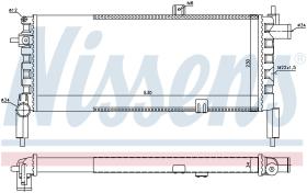 Nissens 63287 - RADIADOR VAUXHALL NOVA(82-)1.4