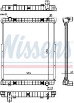Nissens 63332 - RADIADOR GINAF C-TRUCK(01-)C 2130/2