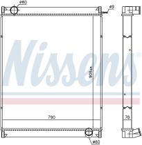 Nissens 63444 - RADIADOR IRISBUS EUROCLASS(01-)EURO