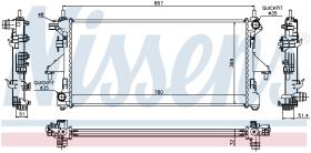 Nissens 63555A - RADIADOR CITROEN JUMPER(250)(06-)2.