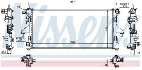 Nissens 63556 - RADIADOR FIAT DUCATO(250)(06-)2.3 J