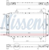 Nissens 63569 - RADIADOR CITROEN C 25(280.290)(81-)