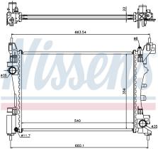  636005 - RADIADOR CITROEN NEMO(08-)1.4 I