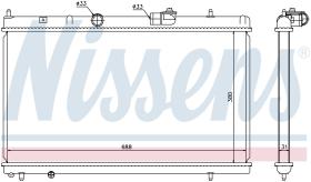  636013 - RADIADOR CITROEN C5(DC.DE)(00-)3.0