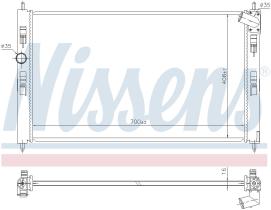 Nissens 636033 - RADIADOR CITROEN C4 AIRCROSS(12-)1.
