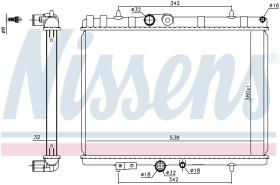  636039 - RADIADOR CITROEN C5(RC.RE)(04-)2.2