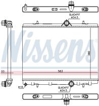 Nissens 636043 - RADIADOR DS DS4(15-)1.6 BLUEHDI