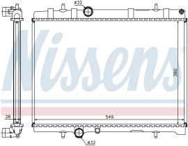 Nissens 63605A - RADIADOR CITROEN C5(RC.RE)(04-)2.0