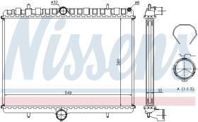  63621A - RADIADOR TOYOTA PROACE I(VF3)(13-)1