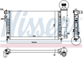 Nissens 63736 - PEUGEOT 106 II 1,1-1,6 96-