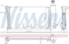  63745A - RADIADOR PEUGEOT 106(1)(96-)1.1 I