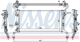  637604 - RADIADOR RENAULT LAGUNA III(07-)1.5