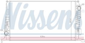 Nissens 637614 - RADIADOR DACIA DUSTER(10-)1.5 DCI