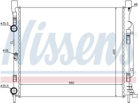 Nissens 637623 - RADIADOR MERCEDES CITAN W 415(12-)1