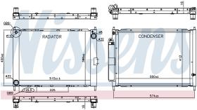  637625 - RADIADOR NISSAN MICRA/MARCH(K12)(02