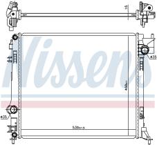 Nissens 637663 - RADIADOR NISSAN QASHQAI(J11)(13-)1.