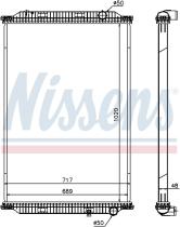 Nissens 637780 - RADIADOR RVI-RENAULT TRUCKS MAGNUM(
