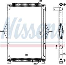 Nissens 63778A - RADIADOR RVI-RENAULT TRUCKS MAGNUM(