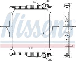  63783 - RADIADOR RVI-RENAULT TRUCKS MIDLUM(