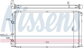 Nissens 63936A - RADIADOR NISSAN INTERSTAR(X70)(02-)