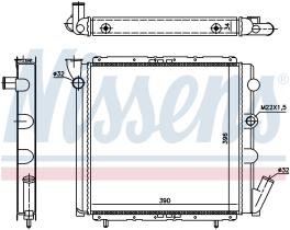  63934A - RADIADOR RENAULT R 5 SUPER(84-)1.6