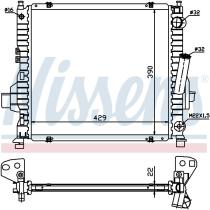  63984 - RADIADOR RENAULT TWINGO I(93-)1.2 I