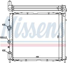 Nissens 63985 - RADIADOR RENAULT KANGOO I(98-)1.9 D