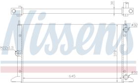 Nissens 63991 - RADIADOR SEAT ALHAMBRA (7V)(96-)1.9