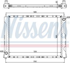  642161 - RADIADOR HONDA CONCERTO(HW)(89-)1.6