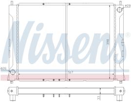 Nissens 64031 - RADIADOR ROVER 400(XW)(89-)2.0 I