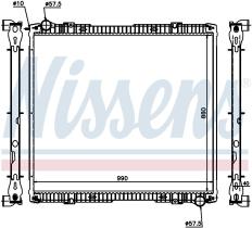 Nissens 64067A - RADIADOR SCANIA T-SERIES(04-).
