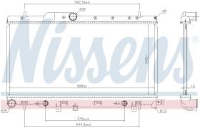 Nissens 64123 - RADIADOR SUBARU IMPREZA(GD.GG)(00-)
