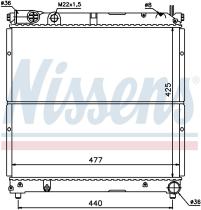  64164 - RADIADOR SUZUKI JIMNY II(SJ)(81-)1.