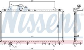  64167A - RADIADOR SUZUKI AERIO(ER)(01-)1.5 I