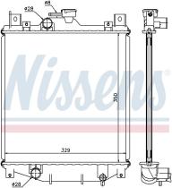 Nissens 64173A - RADIADOR SUBARU JUSTY II(JMA.MS)(95