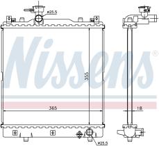 Nissens 64204 - RADIADOR SUZUKI ALTO(HA24)(04-)1.1