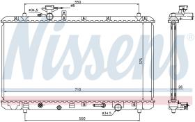 Nissens 64205 - RADIADOR SUZUKI SX4(EY.GY)(06-)2.0
