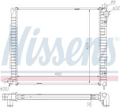 Nissens 64300A - RADIADOR LAND ROVER FREELANDER I(LN