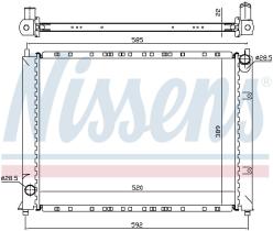 Nissens 64307A - RADIADOR MG ZR(01-)1.6 I