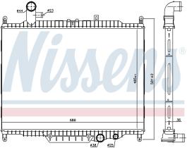 Nissens 64332 - RADIADOR LAND ROVER DISCOVERY IV(LA