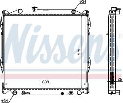 Nissens 647551 - RADIADOR TOYOTA LAND CRUISER PRADO