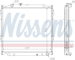 Nissens 64636A - RADIADOR TOYOTA LAND CRUISER PRADO