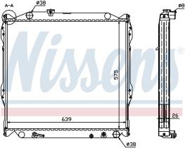 Nissens 64637A - RADIADOR TOYOTA LAND CRUISER PRADO