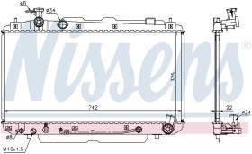 Nissens 64644A - RADIADOR TOYOTA RAV 4 II(#A20)(00-)