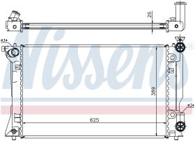 Nissens 64667A - RADIADOR TOYOTA AVENSIS(T25#)(03-)2